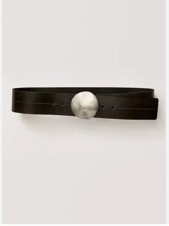 NWT Free People Norfolk Hip Belt in Black main image 4